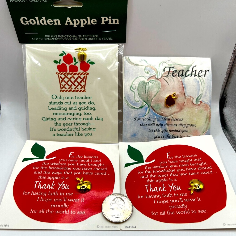 Teacher Appreciation Pins